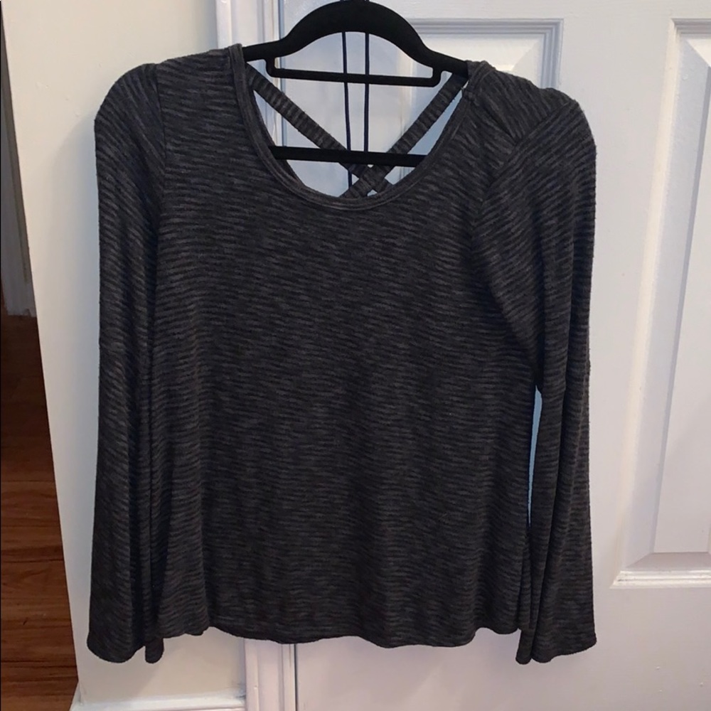 Dark gray sweater